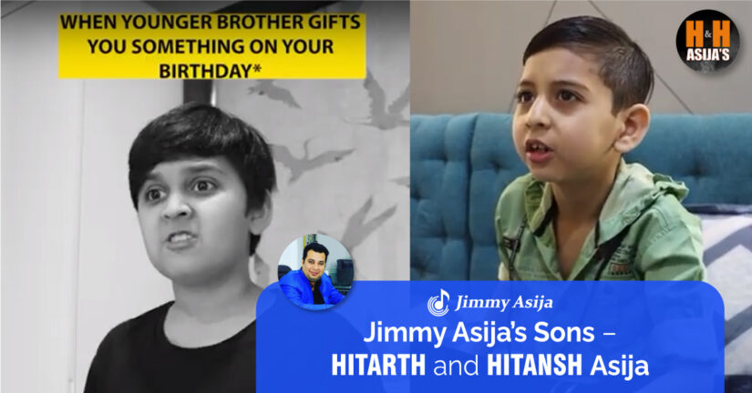 Hitansh and Hitarth – Jimmy Asija’s Sons Created a Funny Video